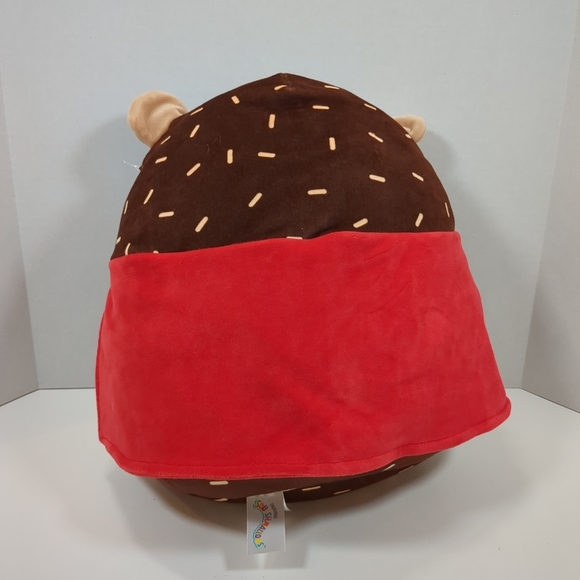 Squishmallows 12" Hans the Hedgehog Superhero costume NWT - Picture 4 of 7